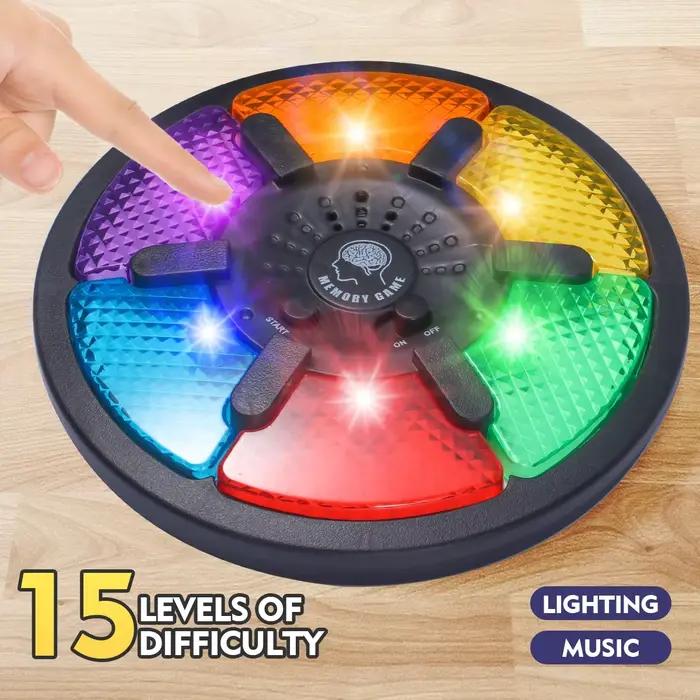Machine de jeu de mémoire électronique avec lumière et son