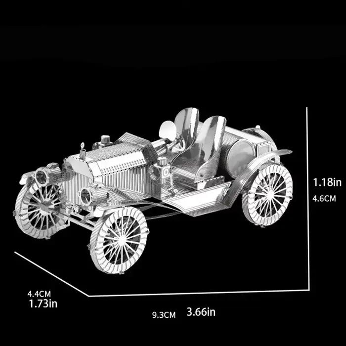 Puzzle 3D en métal vintage pour enfants