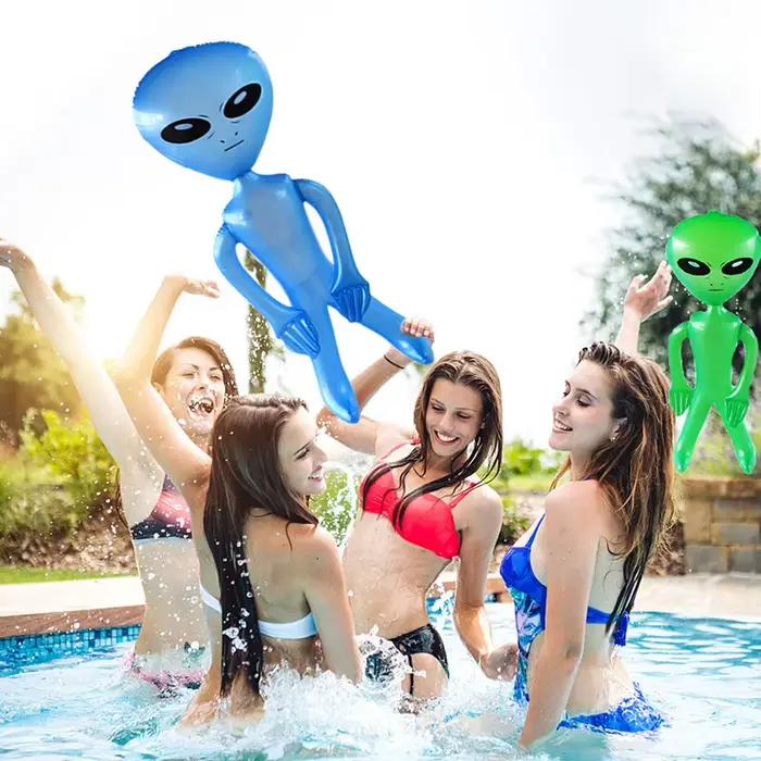 Jouet gonflable extraterrestre