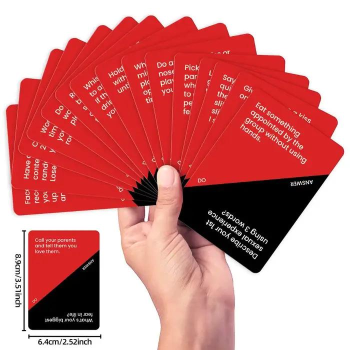 Cartes de vérité ou mal pour soirées animées construction d'équipe événements familiaux et amical occasions spéciales grises 50 pièces jeu de société interactivité amusante partage de secrets et anecdotes historiques