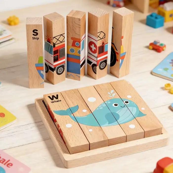 Puzzle en bois pour enfants
