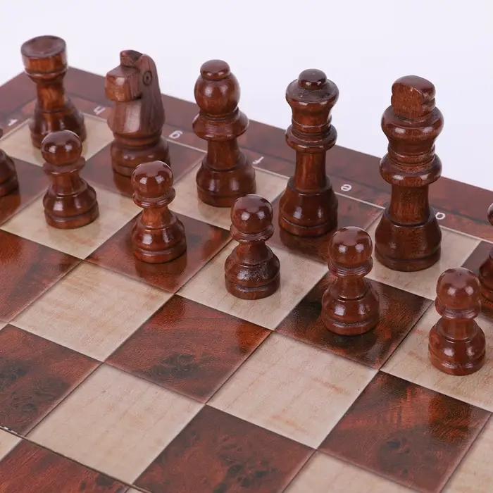 Échiquier pliable 3 en 1 (Échecs