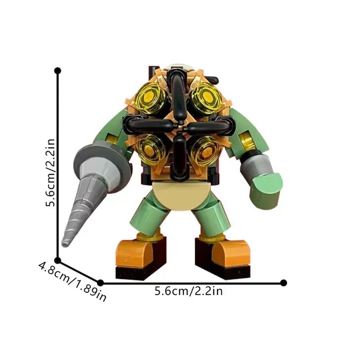 GSBAN MOC Game Mech Big Daddy Robots