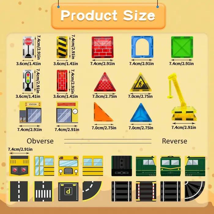 Jouets de construction magnétiques