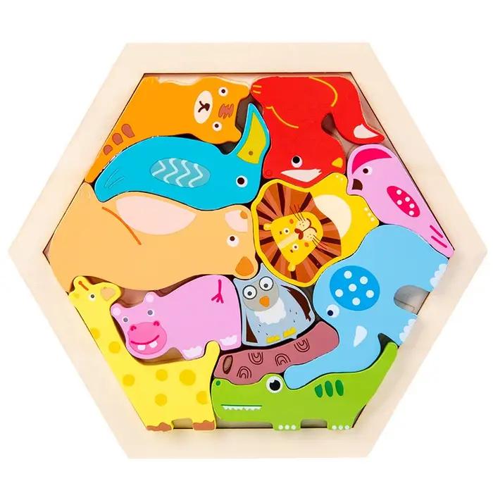 Jouet pour bébé Puzzle en bois