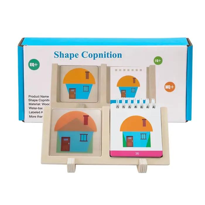 Jouets de conception de maison géométrique