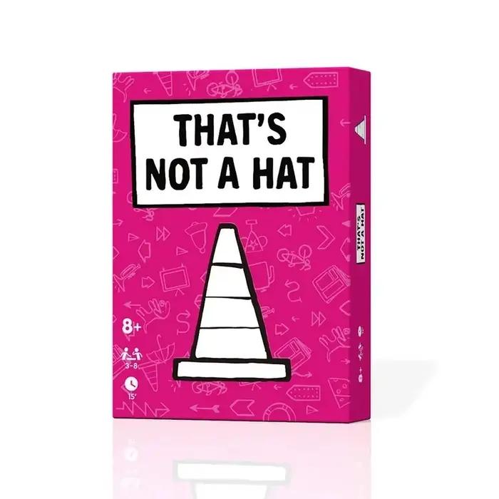 That’s Not A Hat Party Game Set, jeu de société de mémoire, cartes pour 3 à 8 joueurs, pour les rassemblements familiaux, cadeau interactif et amusant