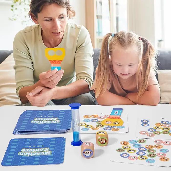 Jeu de société Montessori pour enfants