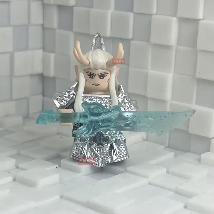 Film temps anciens le roi Dragon blocs de construction modèle briques mini jouet d'action figurines