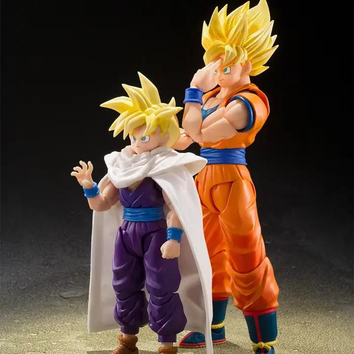 En STOCK Bandai S.H.Figuarts Dragon Ball SUPER SAIYAN SON GOKU les jeux BEGIN Anime Action Fighter modèle fini jouet cadeau