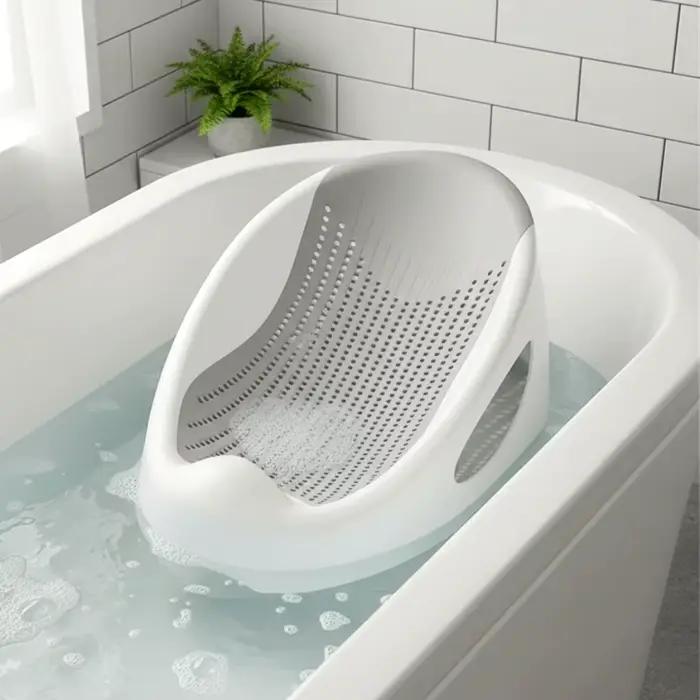Baignoire pour bébé, Support en maille de Silicone