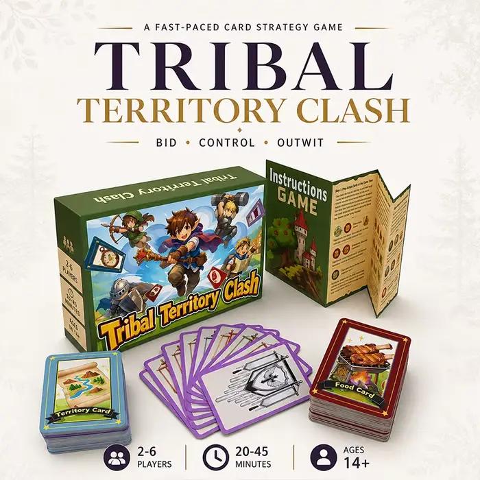 Jeu de cartes de gestion des ressources pour 2 à 6 joueurs