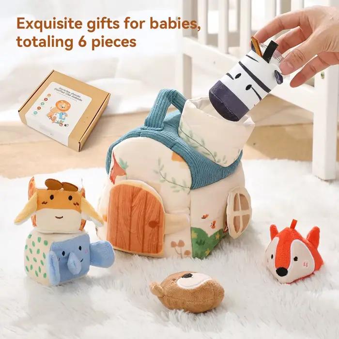Boîte à mouchoirs en coton sans BPA pour bébé