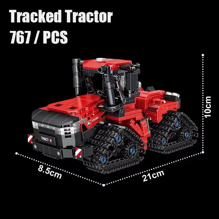 Tracteur agricole avec remorque