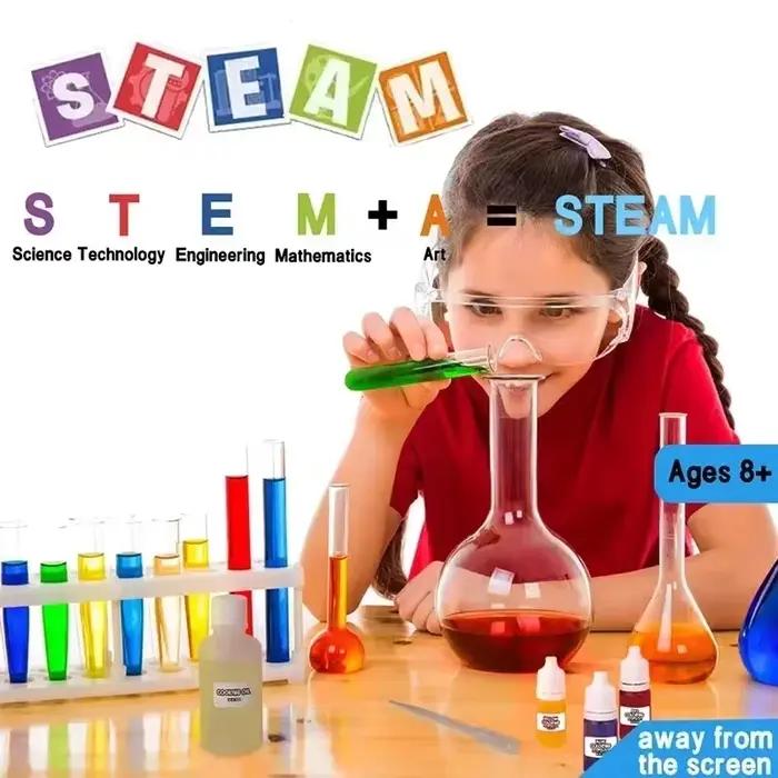 Laboratoire scientifique pour enfants