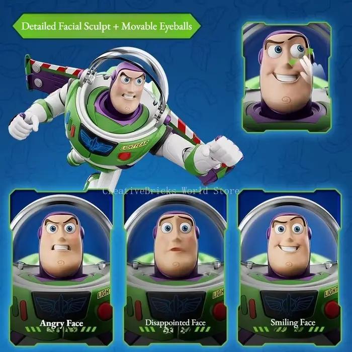 BLOKEES Woodman Toy Story Beyond Édition Intelligente Buzz Lightyear Modèle Mobile à Assembler Jouet pour Enfants Décoration Maison