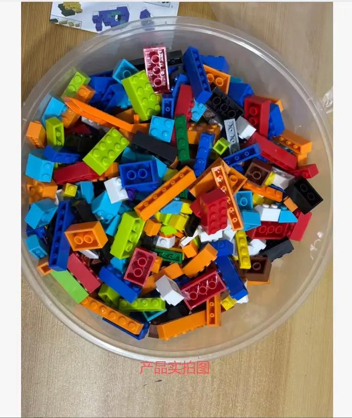 Bricolage blocs de construction créatifs grand ensemble ville
