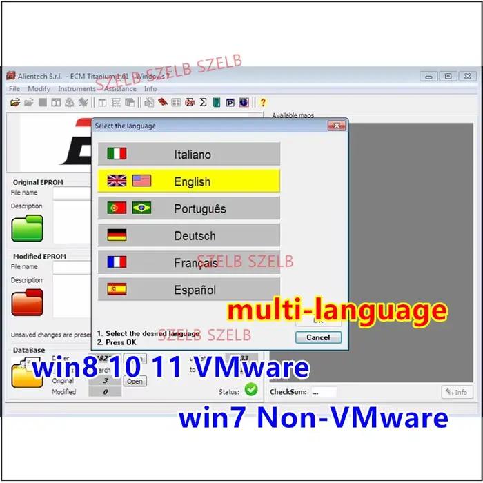 2026 Hot! ECM TITANIUM 1.61 avec plus de 26000 pilotes, ECM 18259+ pilotes pour outil ECU, envoi par lien ou CD ou USB, Windows 7/8/10
