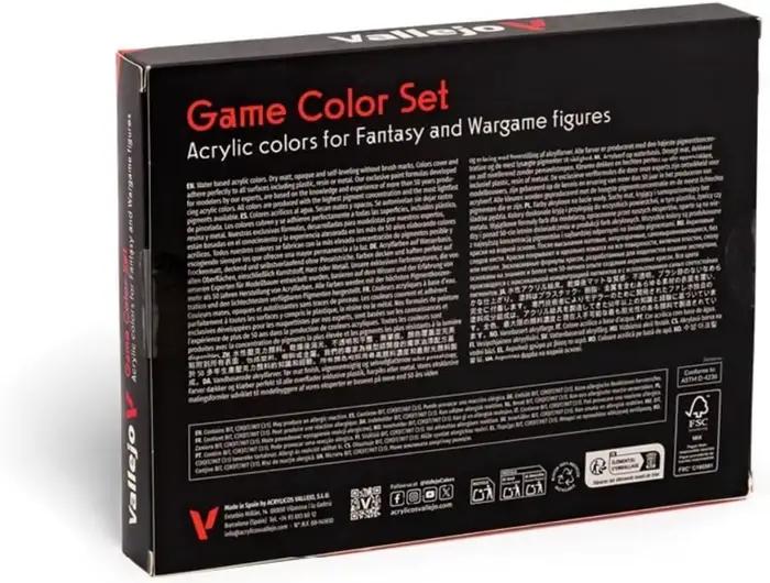 Vallejo - Ensemble de spécialistes des couleurs de jeu |   Ensemble Expert pour les figurines Fantasy et Wargame |   16 bouteilles x 18 ml (0,60 fl.oz.)