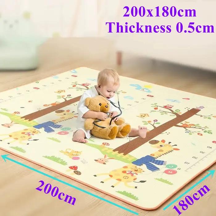 200x180cm épaisseur: 0.5cm 8 Styles au choix tapis de jeu pour bébé