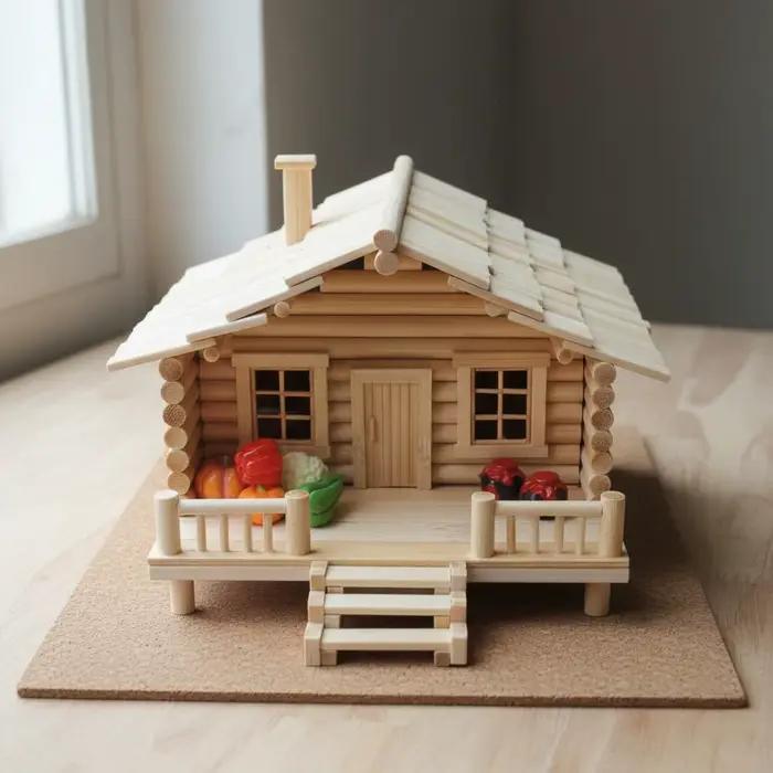 Kit de maison en bambou DIY