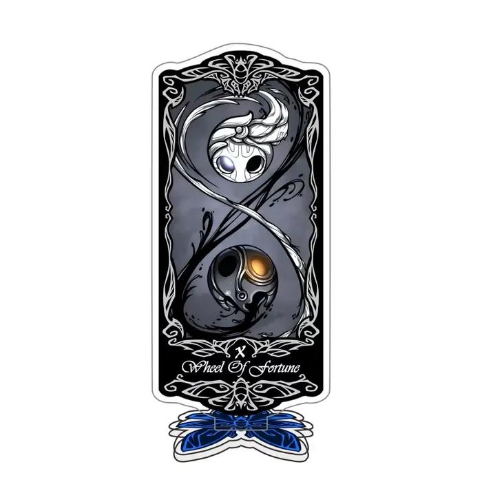 Jeu le chevalier creux mignon support acrylique accessoires dessin animé sac support à breloques cadeaux d'halloween 15 cm cadeaux pour amis