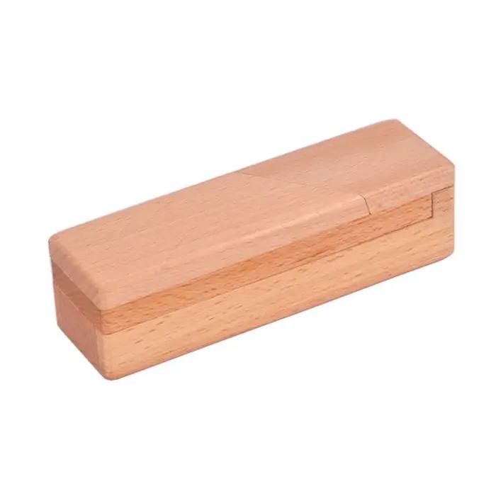 Casse-tête en bois Puzzle Luban défi 3D forme géométrique puzzle 3D pour enfants 3-6 ans occasions spéciales cadeau de naissance anniversaire