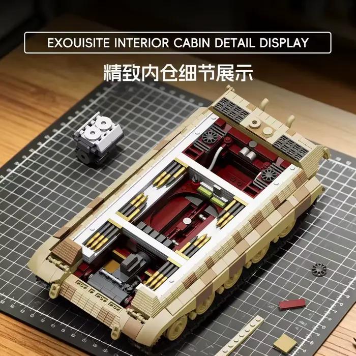Ensemble de construction de char Tiger King TK2