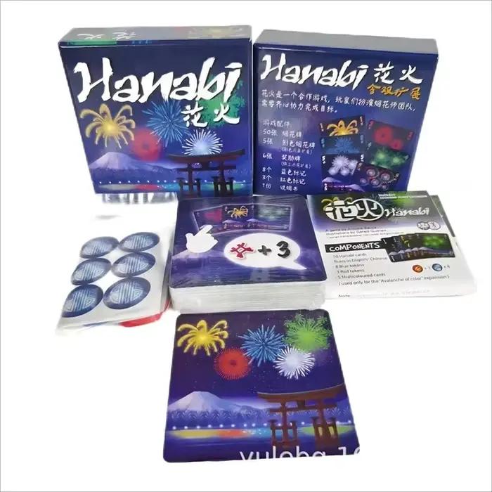 Jeu de société Hanabi | Libérez le plaisir avec 2 à 5 joueurs | Jeu amusant facile à jouer pour les fêtes/la famille