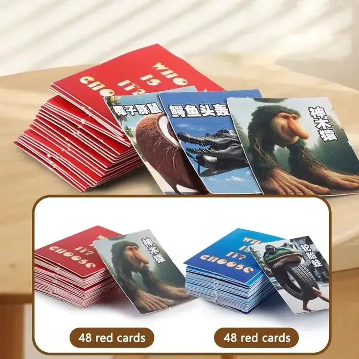 Qui suis-je ? Jeu de cartes interactif