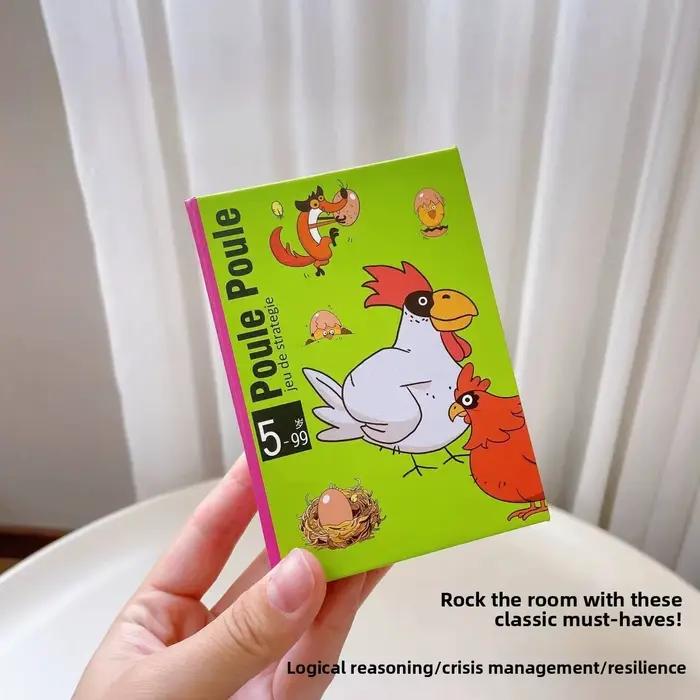 Jeu de société Chiu Chiu Chicken pour enfants de 5 à 8 ans