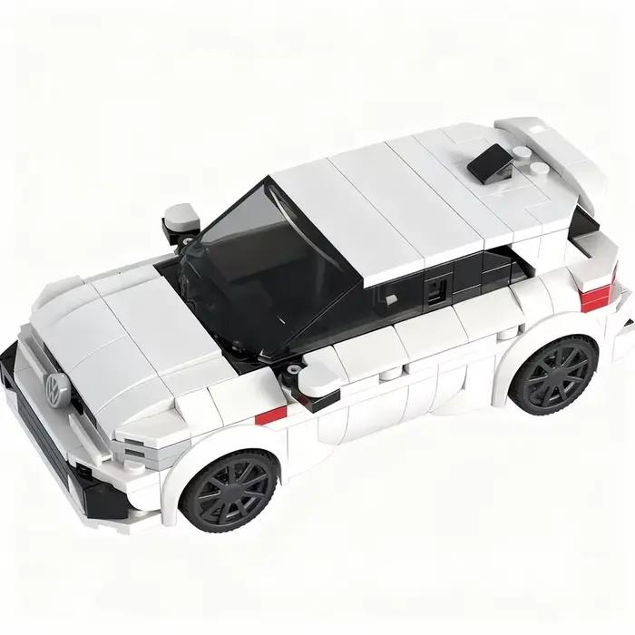 338 pièces MOC City Champions Golf GTI Clubsport 5 Modèle de blocs de construction Jouet Architecture Idée Éducation Cadeaux de Noël Briques