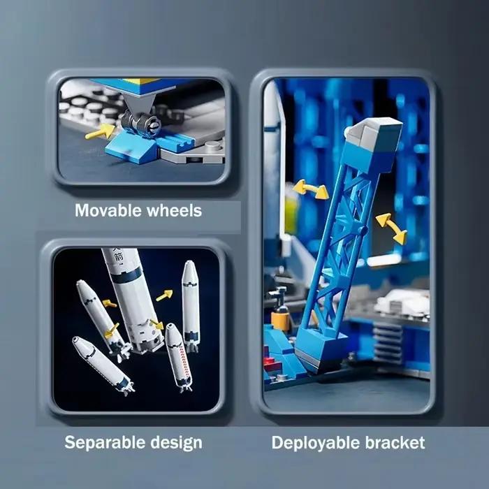 Centre de lancement de fusée de navette spatiale