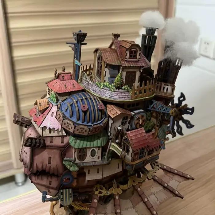 Nouveau kit de modélisme DIY en bois 3D