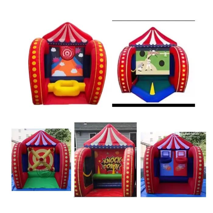Livraison Aérienne Gratuite – Pack de Jeux Gonflables 5-en-1 pour Carnaval : Football