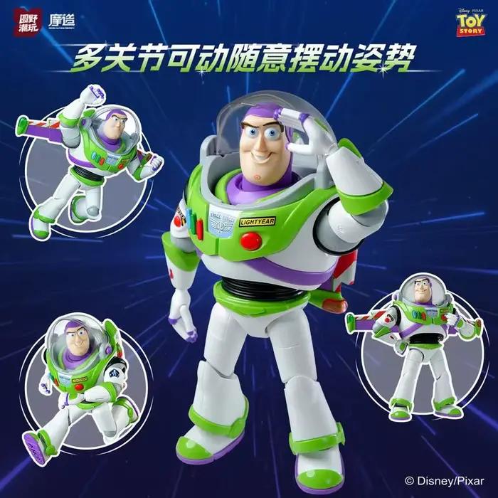 Authentique Figurine Articulée Buzz Lightyear Toy Story Grande Taille Multi-Articulations Sam Club Même Style Cadeau d'Anniversaire Décoration