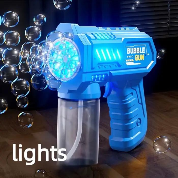 Machine à bulles électrique à 6 trous avec lumière