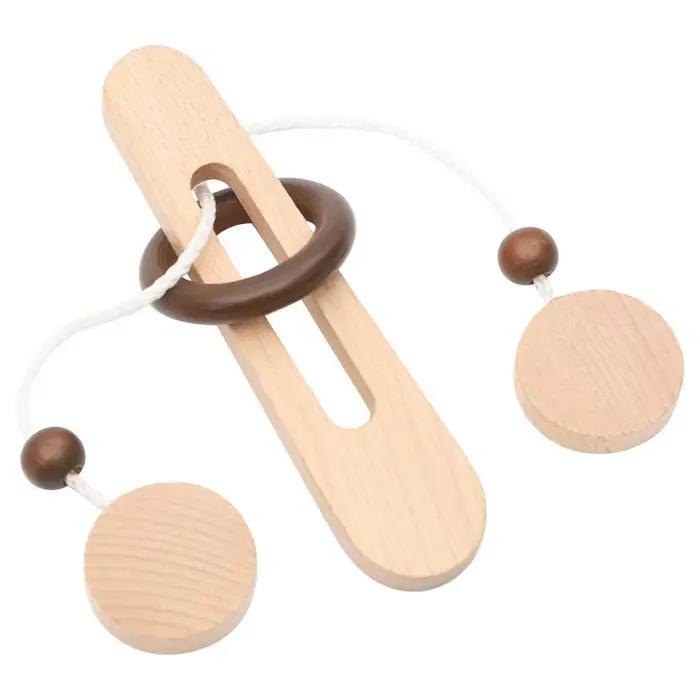 Jouets de décompression en bois