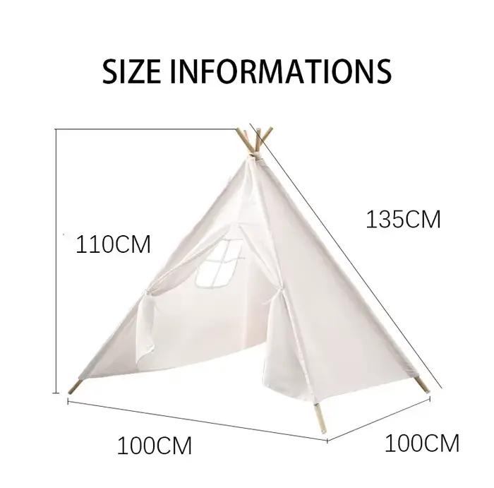 Tente tipi portable pour enfants