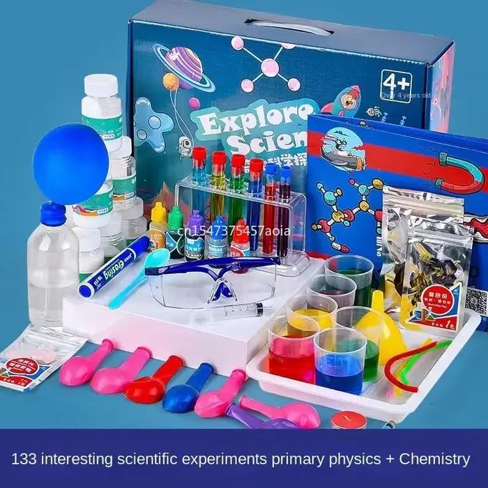 Jouets Montessori de laboratoire scientifique pour enfants