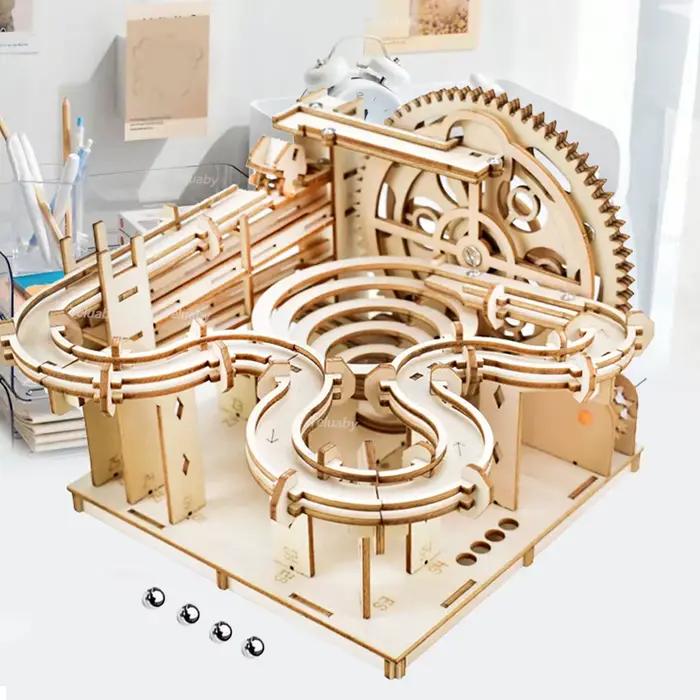 Puzzle 3D en bois, bricolage