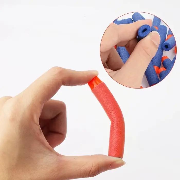 Balles de recharge rondes à tête ventouse en EVA pour pistolets jouets pour enfants