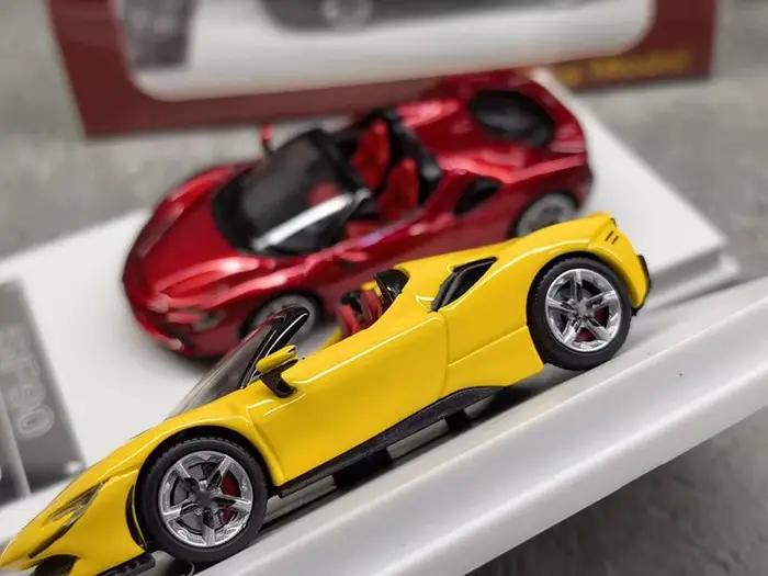 Modèle de voiture de sport en alliage de simulation SF90