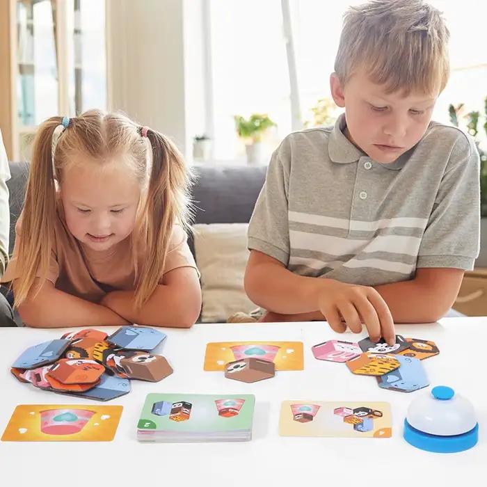 Miroir 3D Montessori, Jeu de Combat du Zoo