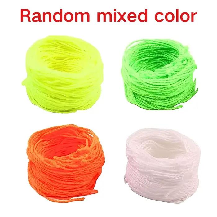 1/2 yoyo en bois de couleur aléatoire et 10/20 cordes de rechange