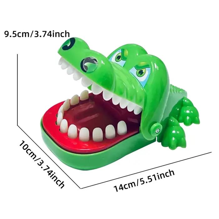 Jouet Crocodile Dentaire : Jeu de Dentiste Alligator qui Mord le Doigt – Jeu Familial Classique