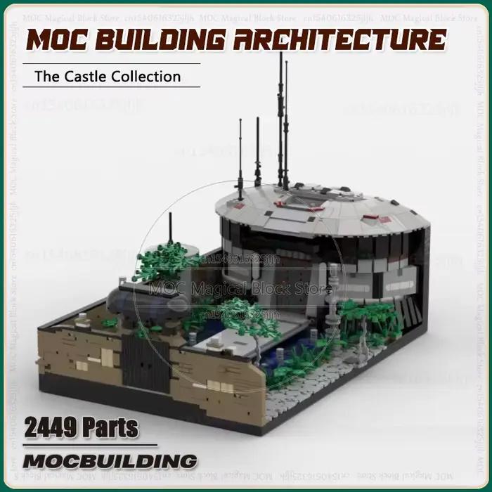 Scène de film le modèle de bataille Moc blocs de construction technologie d'architecture briques bricolage assemblage affichage Collection jouets cadeaux de noël