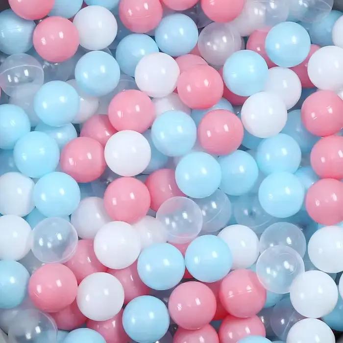 50pcs coloré amour étoile en plastique océan balle fosses écologique drôle bébé enfant nager fosse jouer jouet piscine