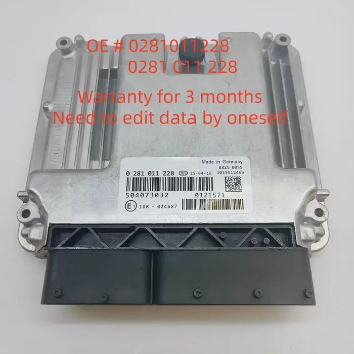 Module de commande électronique (ECM) de haute qualité 0281011228 0281 011 228 pour moteur de voiture IVECO ﻿
