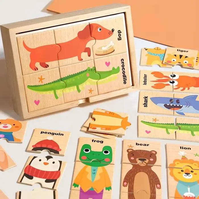 Puzzle en bois pour enfants